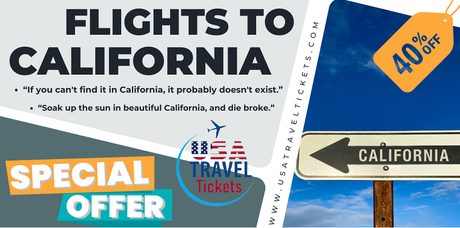 Flights to California